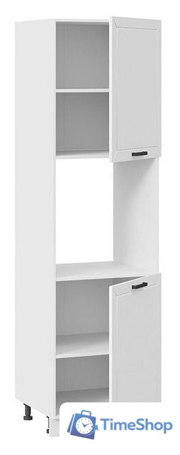 Шкаф напольный Трия Лорас 1П6 (белый/холст белый) - Изображение №3 — Интернет-магазин Time-Shop