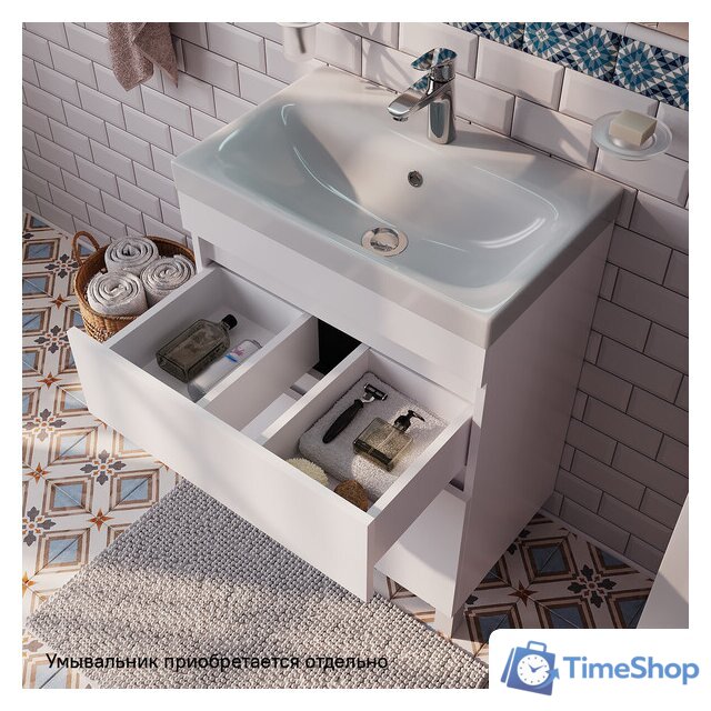  IDDIS Тумба под умывальник Zodiac ZOD6CBFi95 - Изображение №5 — Интернет-магазин Time-Shop