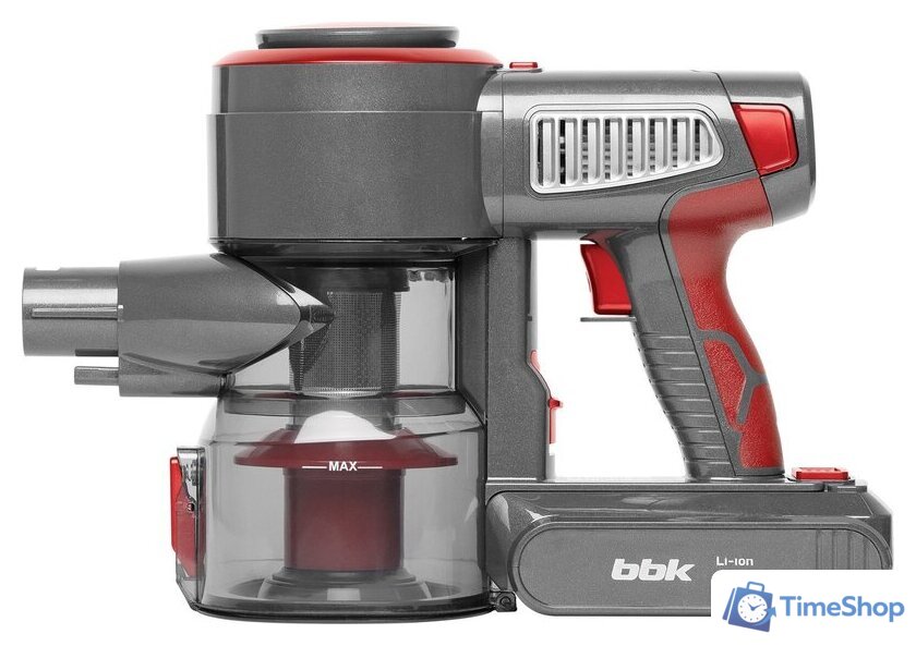 Пылесос BBK BV3004 (черный/красный) - Изображение №6 — Интернет-магазин Time-Shop