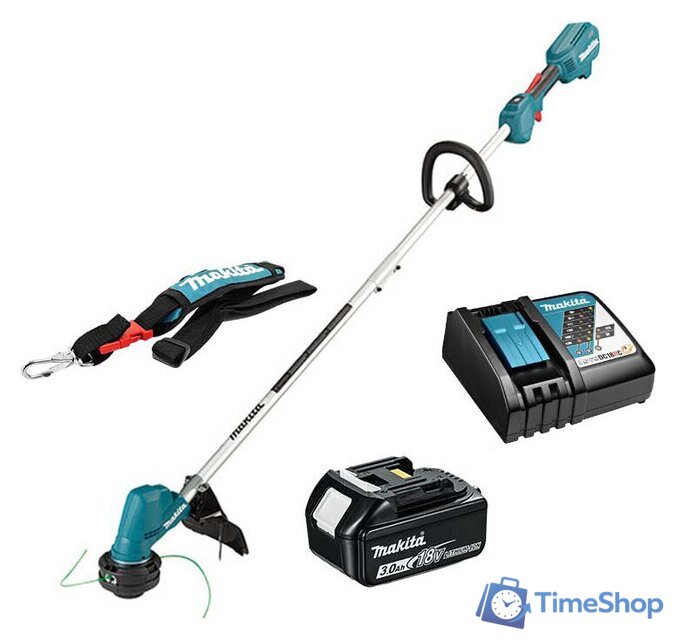Триммер Makita DUR192LRF (с 1-им АКБ 3 Ач, быстрое З/У) - Изображение №1 — Интернет-магазин Time-Shop
