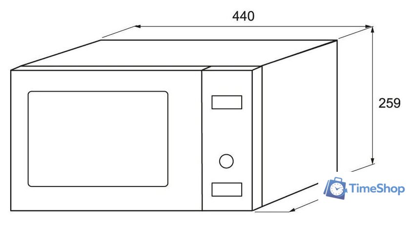 Микроволновая печь Krona Boson 44 MR - Изображение №15 — Интернет-магазин Time-Shop
