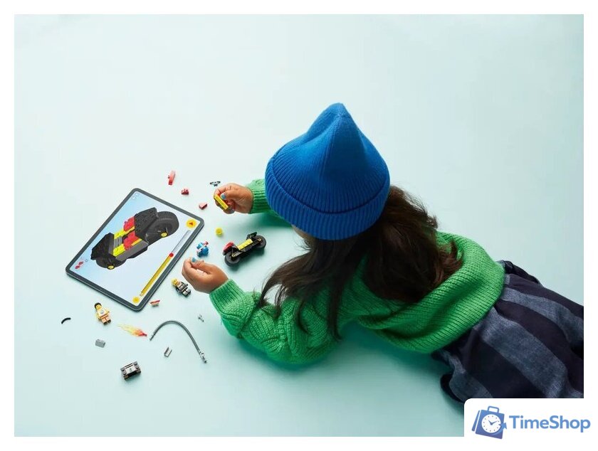 Конструктор LEGO City 60410 Пожарный мотоцикл - Изображение №8 — Интернет-магазин Time-Shop