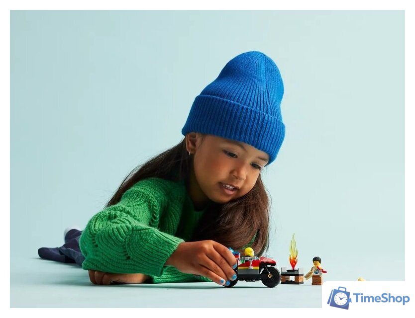 Конструктор LEGO City 60410 Пожарный мотоцикл - Изображение №7 — Интернет-магазин Time-Shop