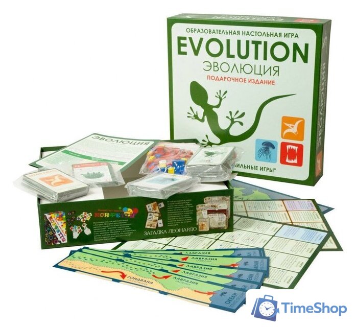 Настольная игра Правильные игры Эволюция. Подарочное издание - Изображение №4 — Интернет-магазин Time-Shop