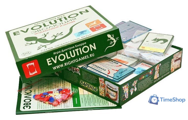 Настольная игра Правильные игры Эволюция. Подарочное издание - Изображение №7 — Интернет-магазин Time-Shop