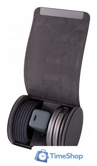 Беспроводное зарядное Magssory Disc Signature Edition 3 в 1 для Apple WCH033 (темно-серый) - Изображение №5 — Интернет-магазин Time-Shop