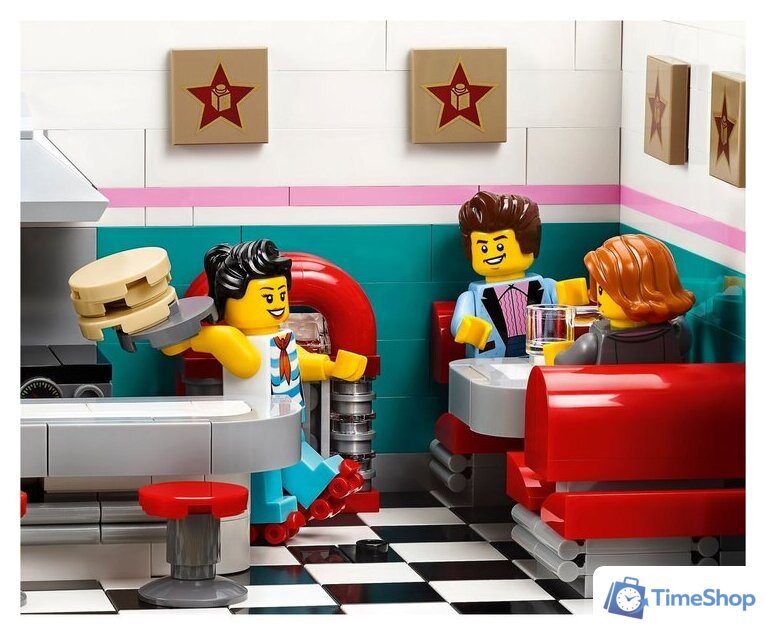 Конструктор LEGO Creator 10260 Ресторанчик в центре - Изображение №11 — Интернет-магазин Time-Shop
