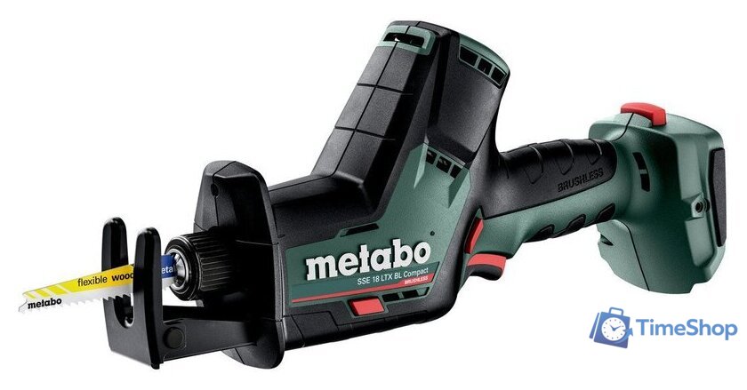 Сабельная пила Metabo SSE 18 LTX BL Compact 602366840 (без АКБ) - Изображение №1 — Интернет-магазин Time-Shop