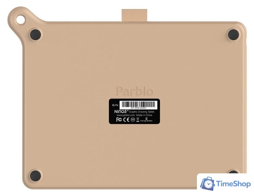 Графический планшет Parblo Ninos M (розовый) - Изображение №2 — Интернет-магазин Time-Shop