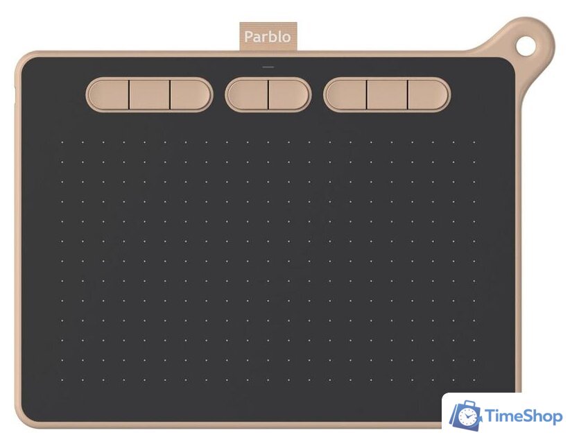 Графический планшет Parblo Ninos M (розовый) - Изображение №1 — Интернет-магазин Time-Shop