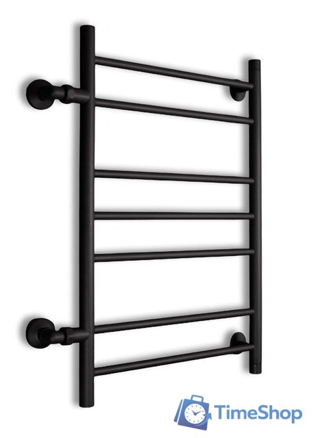 Полотенцесушитель Маргроид Вид 10 80x50 БП (черный матовый) - Изображение №3 — Интернет-магазин Time-Shop