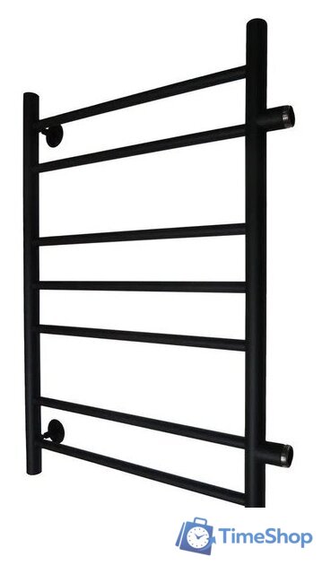 Полотенцесушитель Маргроид Вид 10 80x50 БП (черный матовый) - Изображение №2 — Интернет-магазин Time-Shop