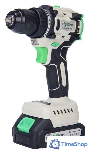 Дрель-шуруповерт Torker MA20-3 (с 2-мя АКБ, кейс, оснастка) - Изображение №1 — Интернет-магазин Time-Shop