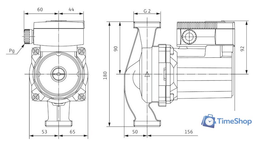 Циркуляционный насос Wilo TOP-RL 30/4 - Изображение №2 — Интернет-магазин Time-Shop