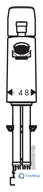 Смеситель с лейкой для биде Hansgrohe Logis 71312000 - Изображение №3 — Интернет-магазин Time-Shop