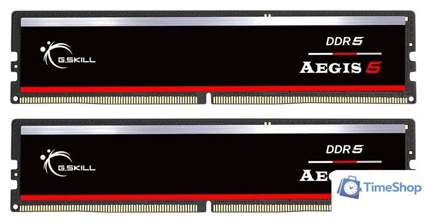 Оперативная память G.Skill Aegis 5 2x16ГБ DDR5 5200 МГц F5-5200J4040A16GX2-IS - Изображение №1 — Интернет-магазин Time-Shop