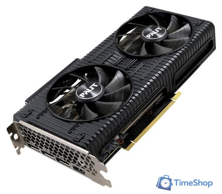 Видеокарта Palit GeForce RTX 3050 Dual 8G NE63050019P1-190AD - Изображение №2 — Интернет-магазин Time-Shop