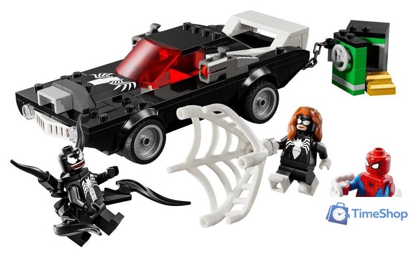 Конструктор LEGO Super Heroes Человек-паук против Венома на маслкаре 76309 - Изображение №4 — Интернет-магазин Time-Shop