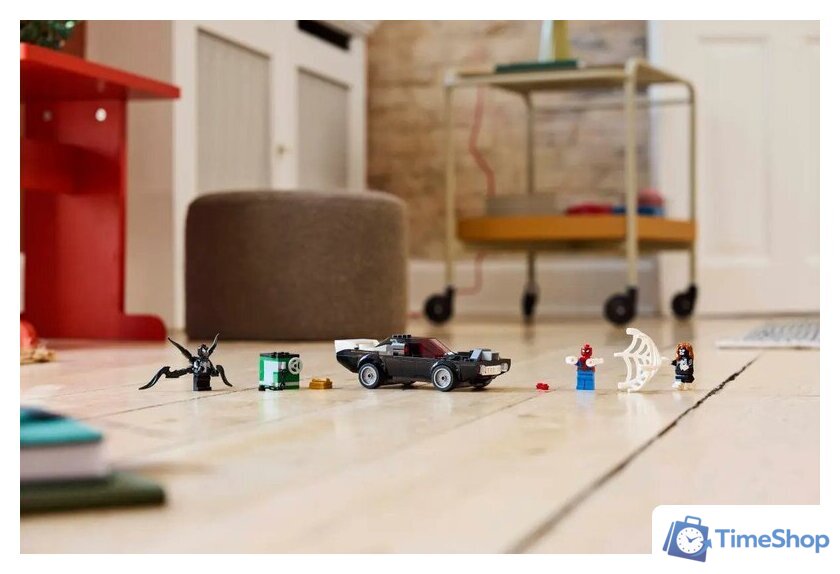 Конструктор LEGO Super Heroes Человек-паук против Венома на маслкаре 76309 - Изображение №11 — Интернет-магазин Time-Shop