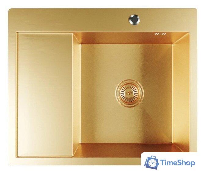 Кухонная мойка Mixline Pro 552927 (золото, с сифоном) - Изображение №1 — Интернет-магазин Time-Shop