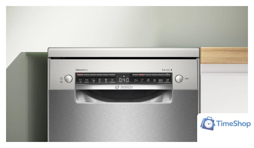 Отдельностоящая посудомоечная машина Bosch Seria 4 SPS4EMI10E - Изображение №2 — Интернет-магазин Time-Shop