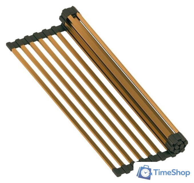 Кухонная мойка Roxen Uno 560210-54-BRS PVD бронзовая/текстурная (с ролл-матом и дозатором) - Изображение №8 — Интернет-магазин Time-Shop