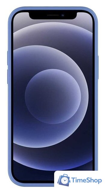 Чехол для телефона Deppa Gel Color для Apple iPhone 12 mini (синий) - Изображение №5 — Интернет-магазин Time-Shop