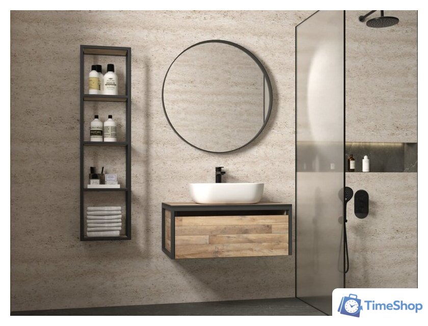  Style Line Полка для ванной Сохо 30x120см ЛДСП открытый - Изображение №2 — Интернет-магазин Time-Shop