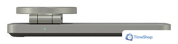 Беспроводное зарядное Magssory Yoga 3 в 1 Charging Station для Samsung Qi2 WCH017t (титан) - Изображение №6 — Интернет-магазин Time-Shop