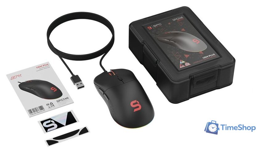 Игровая мышь SPC Gear GEM Plus SPG146 - Изображение №4 — Интернет-магазин Time-Shop