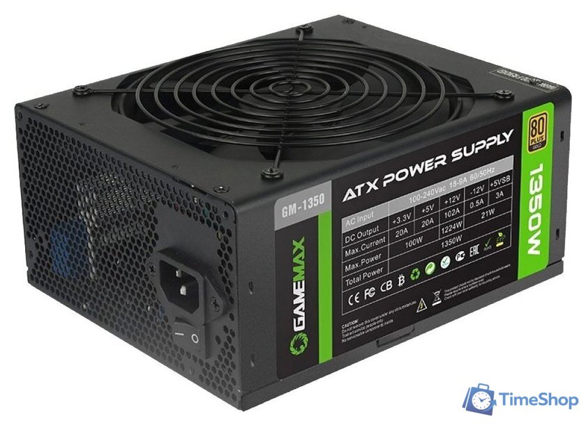 Блок питания GameMax GM-1350 - Изображение №1 — Интернет-магазин Time-Shop