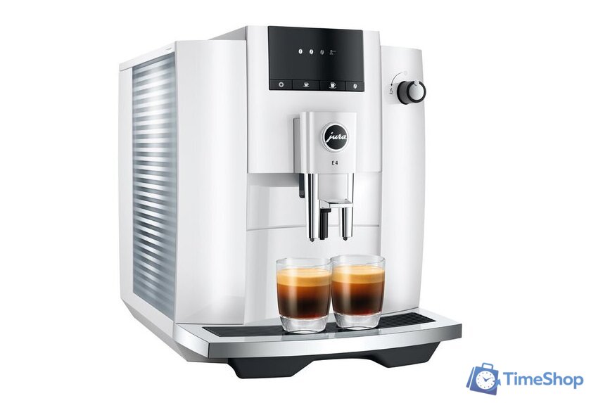 Кофемашина JURA E4 Piano White EA (15433) - Изображение №3 — Интернет-магазин Time-Shop