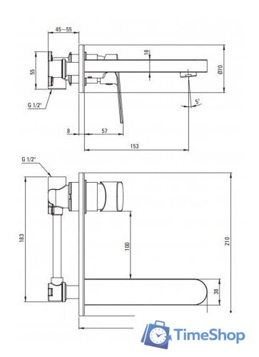 Смеситель Deante Alpinia BGA_Z54L - Изображение №3 — Интернет-магазин Time-Shop