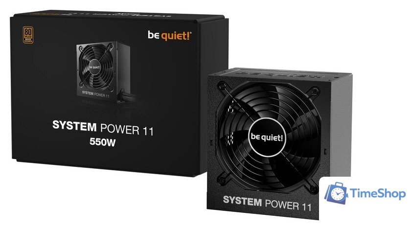 Блок питания be quiet! System Power 11 550W BP010 - Изображение №3 — Интернет-магазин Time-Shop
