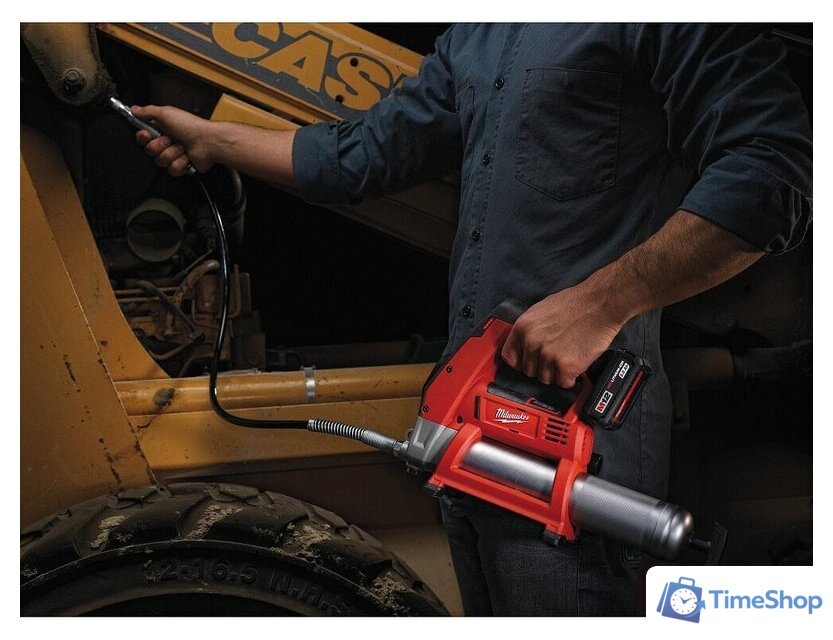 Пистолет смазочный  Milwaukee M12 GG-401B 4933441675 (с 1-им АКБ, сумка) - Изображение №17 — Интернет-магазин Time-Shop