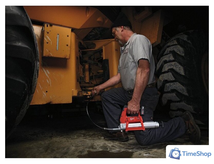 Пистолет смазочный  Milwaukee M12 GG-401B 4933441675 (с 1-им АКБ, сумка) - Изображение №13 — Интернет-магазин Time-Shop