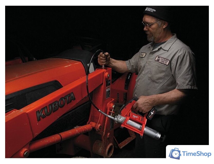 Пистолет смазочный  Milwaukee M12 GG-401B 4933441675 (с 1-им АКБ, сумка) - Изображение №6 — Интернет-магазин Time-Shop