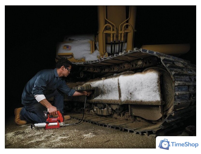 Пистолет смазочный  Milwaukee M12 GG-401B 4933441675 (с 1-им АКБ, сумка) - Изображение №2 — Интернет-магазин Time-Shop