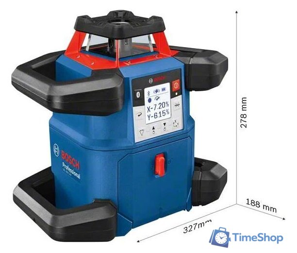 Лазерный нивелир Bosch GRL 600 CHV Professional 0601061F00 - Изображение №2 — Интернет-магазин Time-Shop