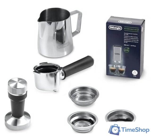 Рожковая кофеварка DeLonghi Dedica Arte EC885.GY - Изображение №5 — Интернет-магазин Time-Shop