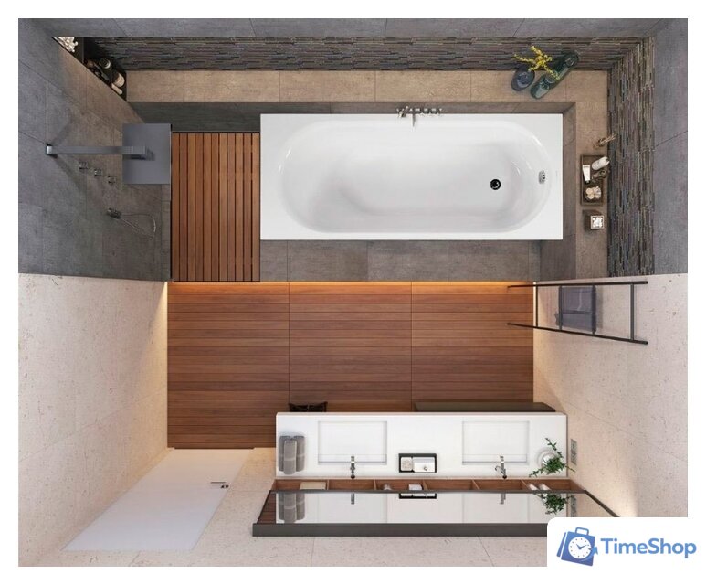 Ванна VagnerPlast Kasandra 180x70 - Изображение №2 — Интернет-магазин Time-Shop