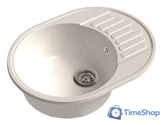 Кухонная мойка GranFest QUARZ Z-58 (белый) - Изображение №1 — Интернет-магазин Time-Shop