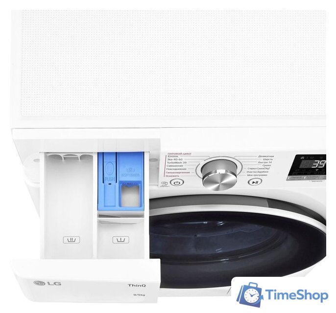 Стирально-сушильная машина LG F2V7FR1W - Изображение №13 — Интернет-магазин Time-Shop