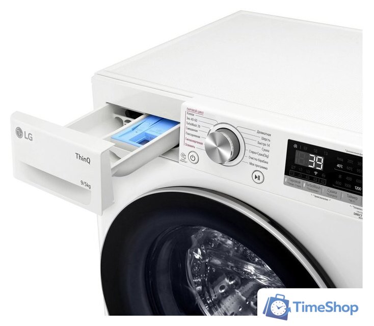 Стирально-сушильная машина LG F2V7FR1W - Изображение №12 — Интернет-магазин Time-Shop