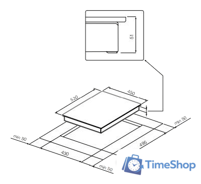 Варочная панель Graude EK 45.0 S - Изображение №4 — Интернет-магазин Time-Shop