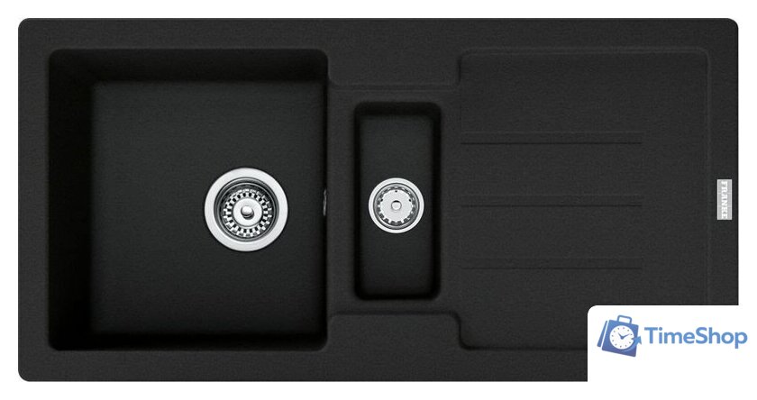 Кухонная мойка Franke Strada SAG 651-86 114.0676.322 (матовый черный) - Изображение №1 — Интернет-магазин Time-Shop