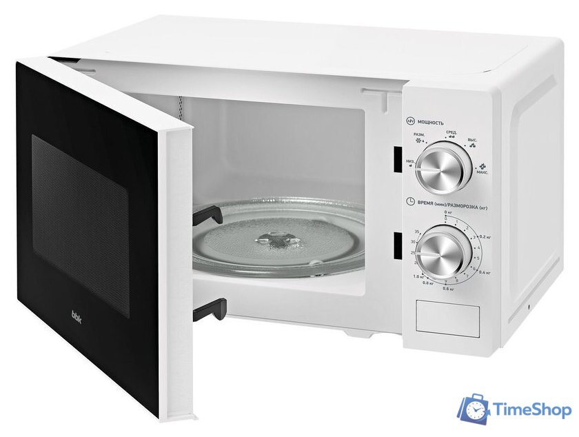 Микроволновая печь BBK 20MWS-763M/W - Изображение №2 — Интернет-магазин Time-Shop