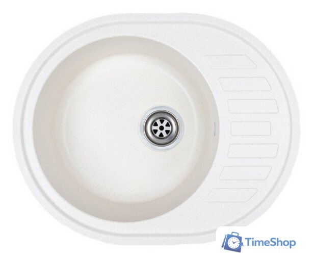 Кухонная мойка Granrus GR-620 (белый) - Изображение №1 — Интернет-магазин Time-Shop