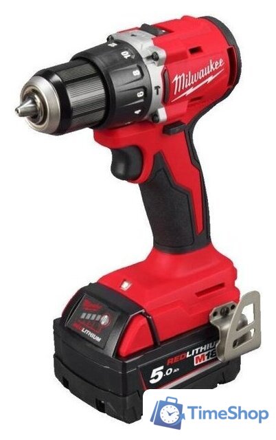 Ударная дрель-шуруповерт Milwaukee M18 M18BLPDRC-502C 4933492826 (с 2-мя АКБ 5 Ач, кейс) - Изображение №3 — Интернет-магазин Time-Shop