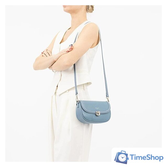 Женская сумка David Jones 823-CM7004-LBL (голубой) - Изображение №5 — Интернет-магазин Time-Shop